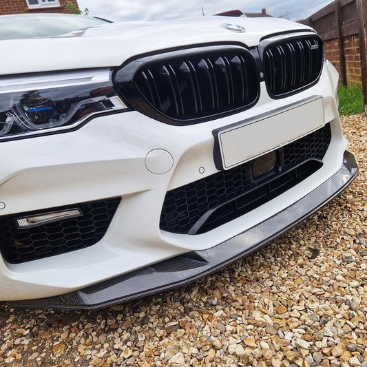 BMW F90 M5 PRE-LCI GTS STYLE CARBON FIBER FRONT LIP