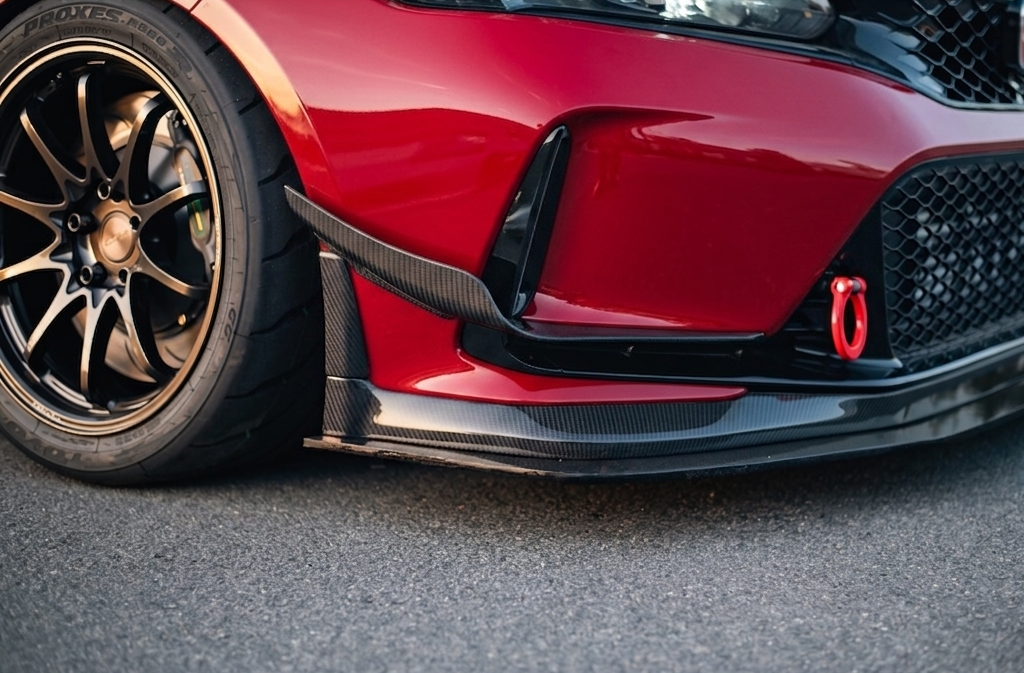 Carbon Front Carnards for HONDA FL5 CIVIC TYPE-R