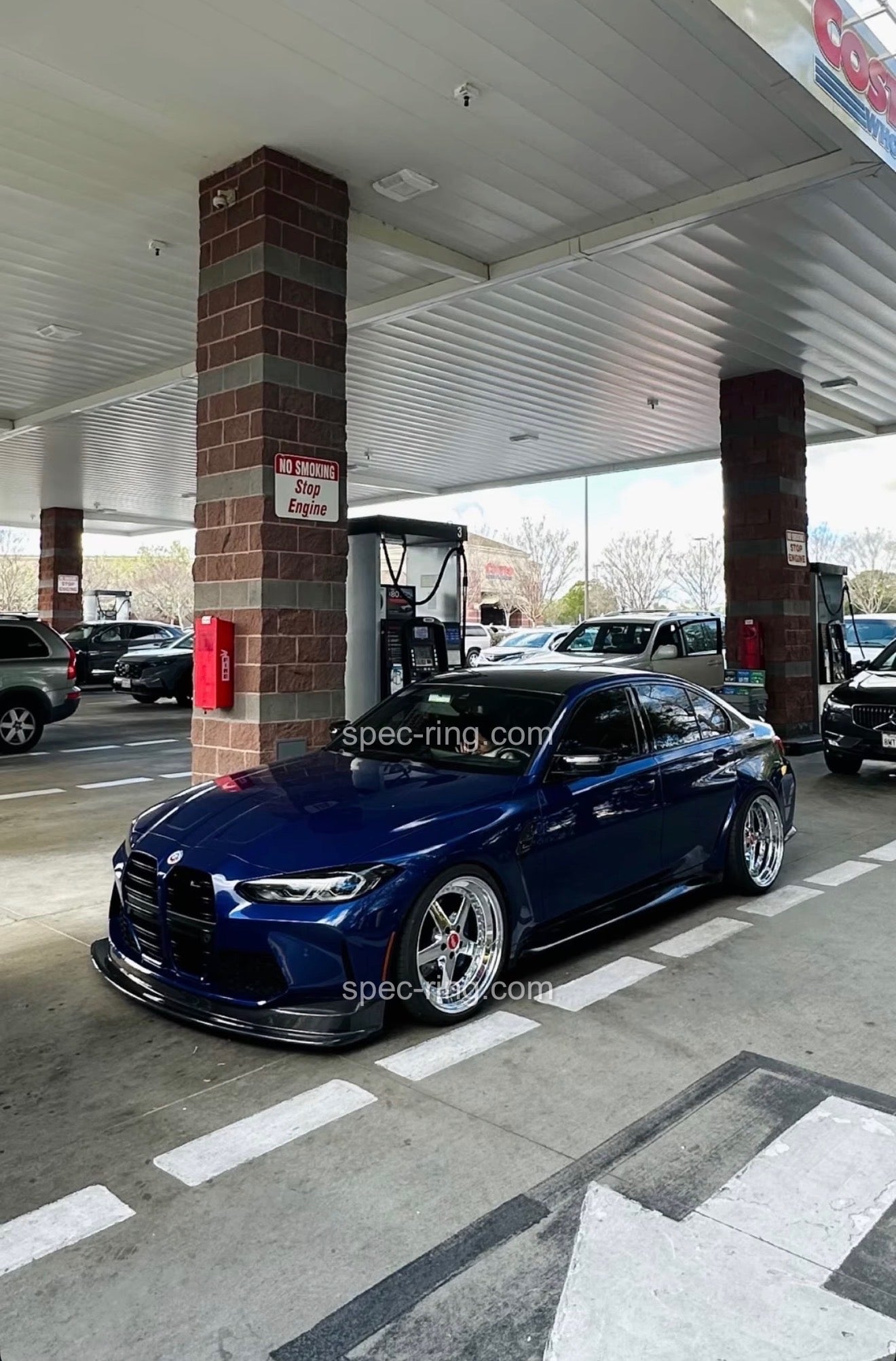 BMW G80 M3 G82 M4 GT4 STYLE CARBON FIBER 1 Piece Front Lip