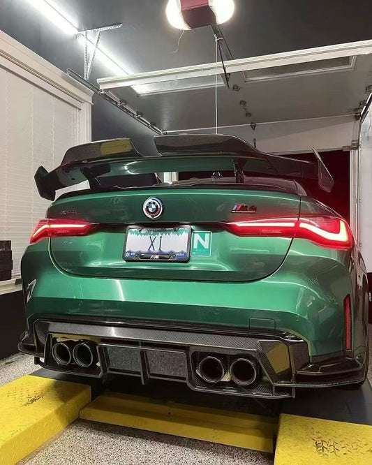 BMW G80 M3 G82 G83 M4 PSM Style Dry Carbon Rear Diffuser
