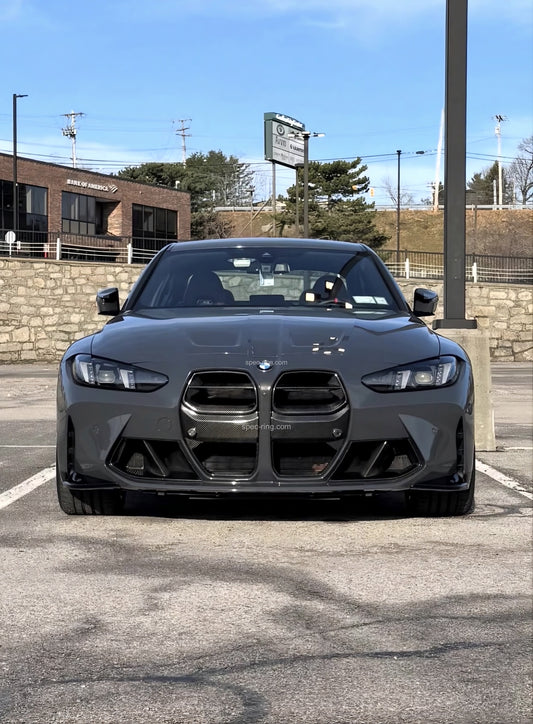BMW M3/M4 AN DRY CARBON FIBER FRONT GRILL REPLACEMENT - G80/G82/G83