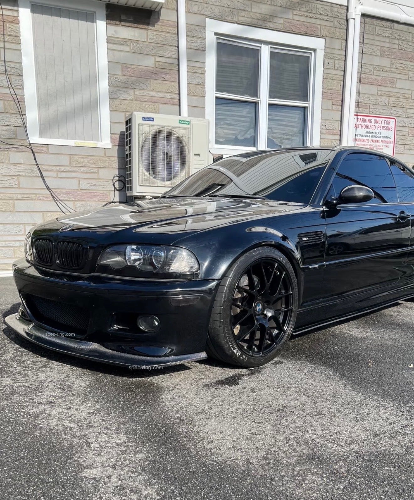 BMW E46 M3 GT4 Style Carbon Fiber Front Lip