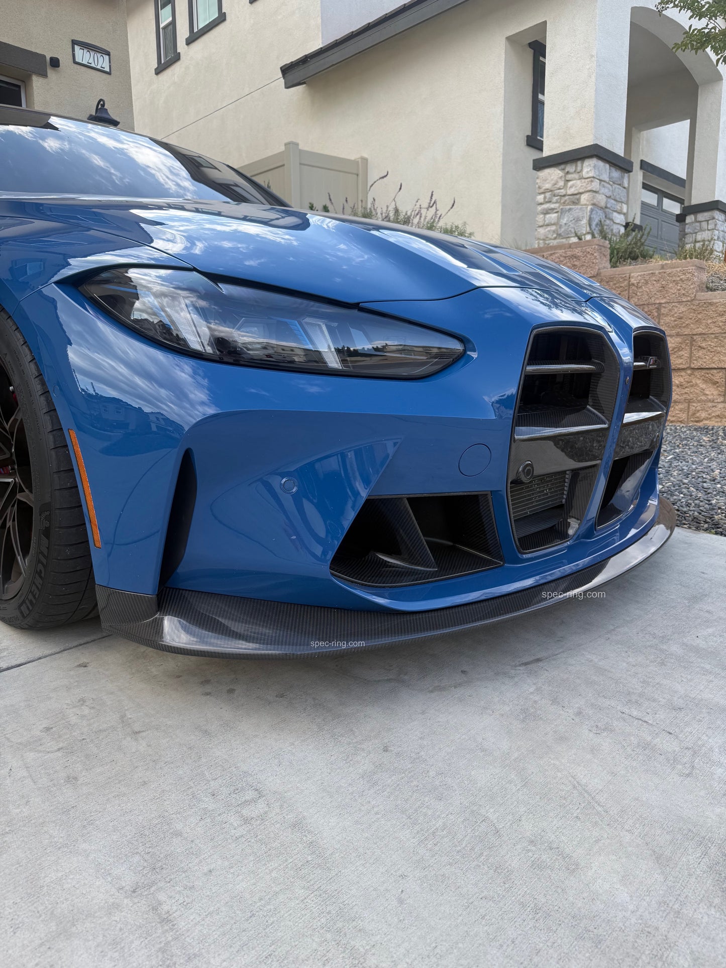 BMW G80 M3 G82 M4 RSC STYLE CARBON FIBER 1 Piece Front Lip