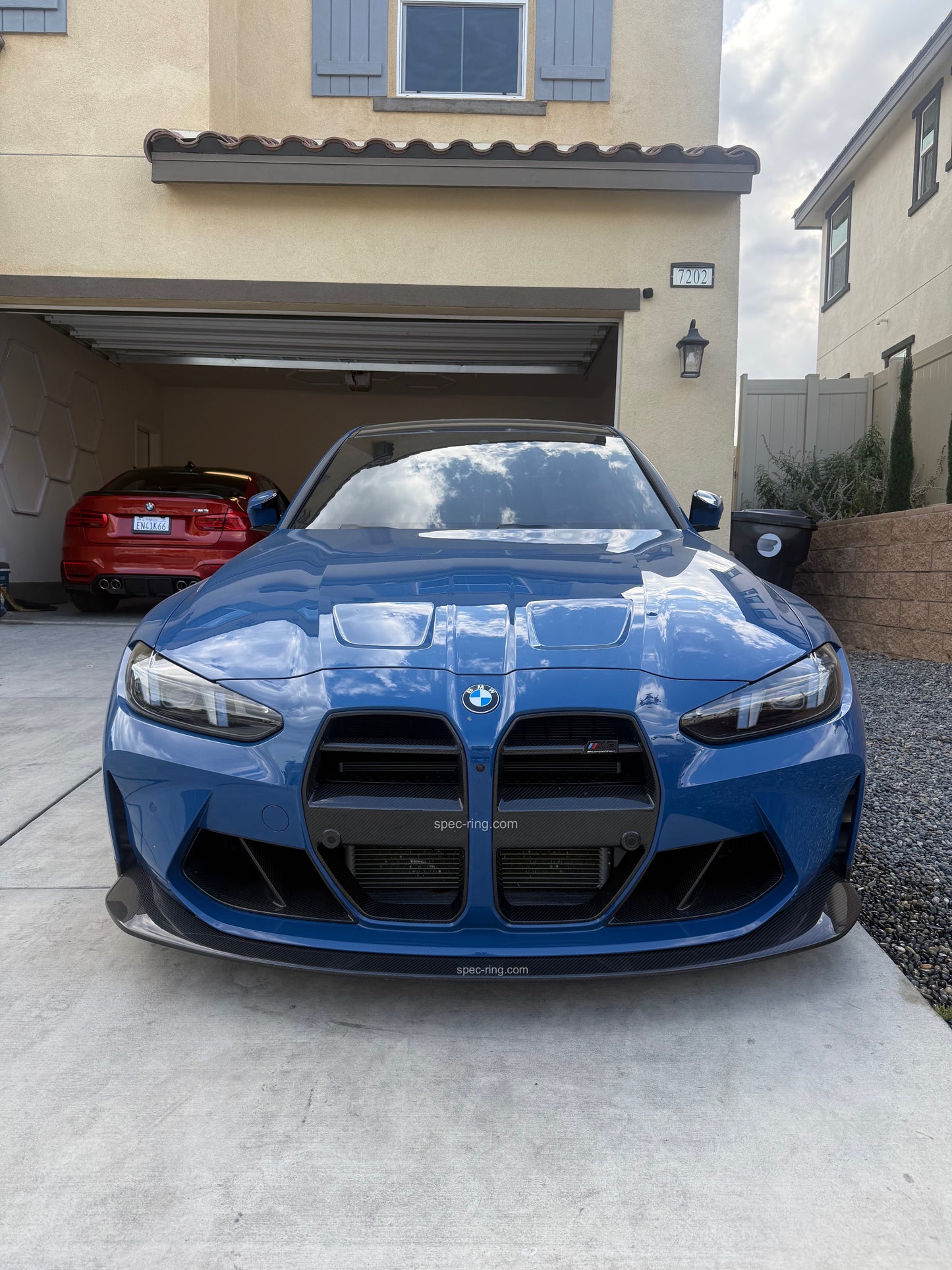 BMW G80 M3 G82 M4 RSC STYLE CARBON FIBER 1 Piece Front Lip