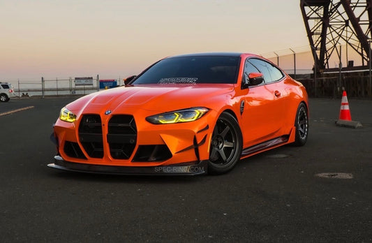 BMW G80 M3 G82 M4 GT4 STYLE CARBON FIBER 1 Piece Front Lip