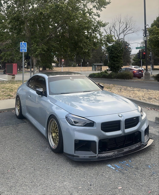 BMW G87 M2 GT4 STYLE CARBON FIBER 1 Pieces Front Lip