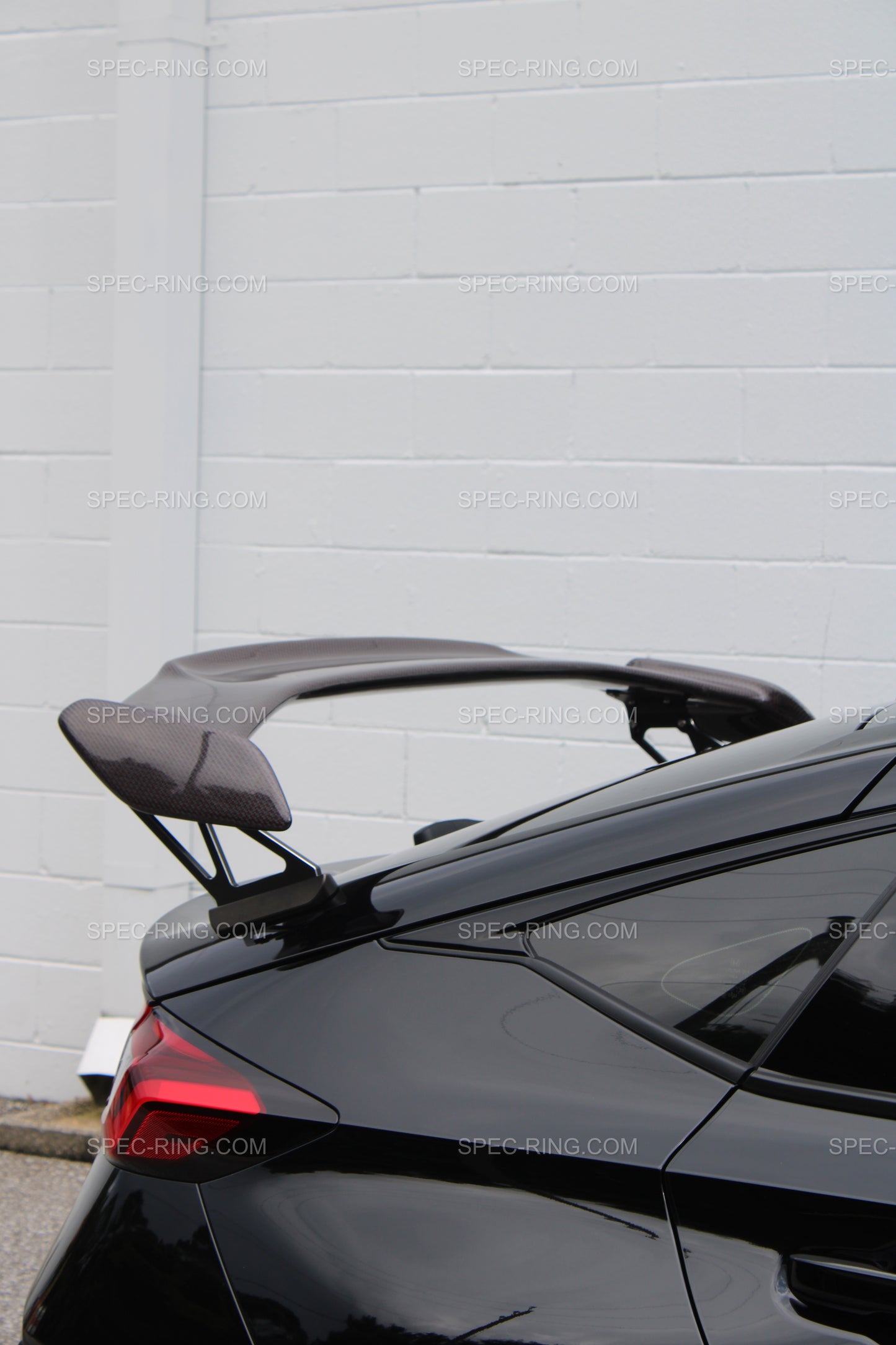 Honda Civic Type-R Red Carbon Fiber Trunk Spoiler for FL5 Civic Type-R