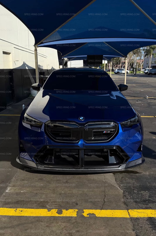 BMW G90/G99 M5 MHC R44 Style Full Dry Carbon Front Lip