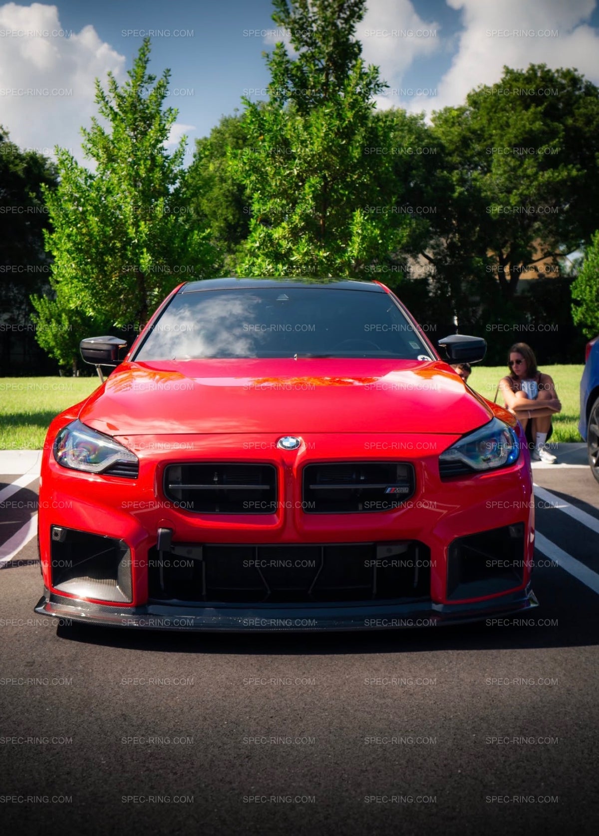 BMW G87 M2 GT4 STYLE CARBON FIBER 1 Pieces Front Lip