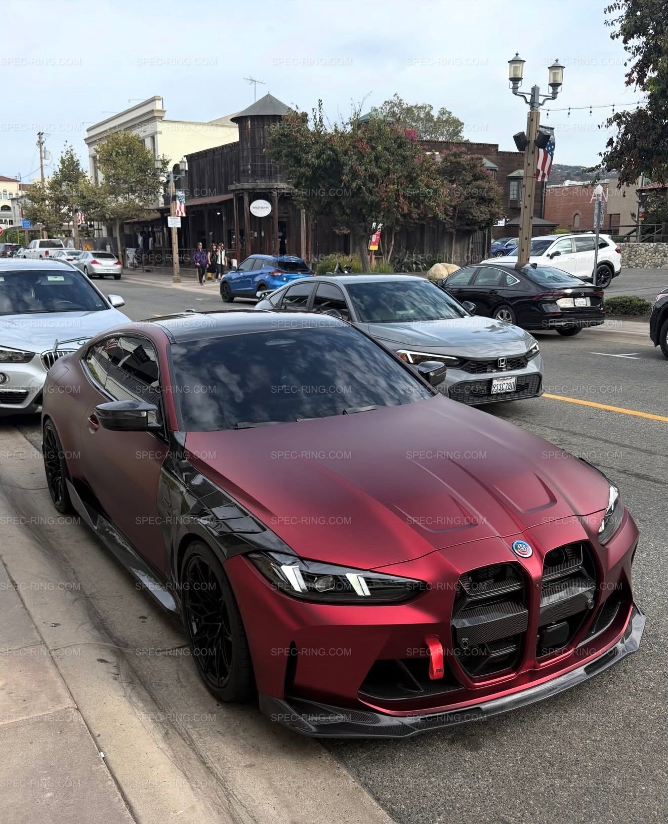 BMW G80 M3 G82 G83 M4 Big Vent GTR Style Full Dry Carbon Fenders