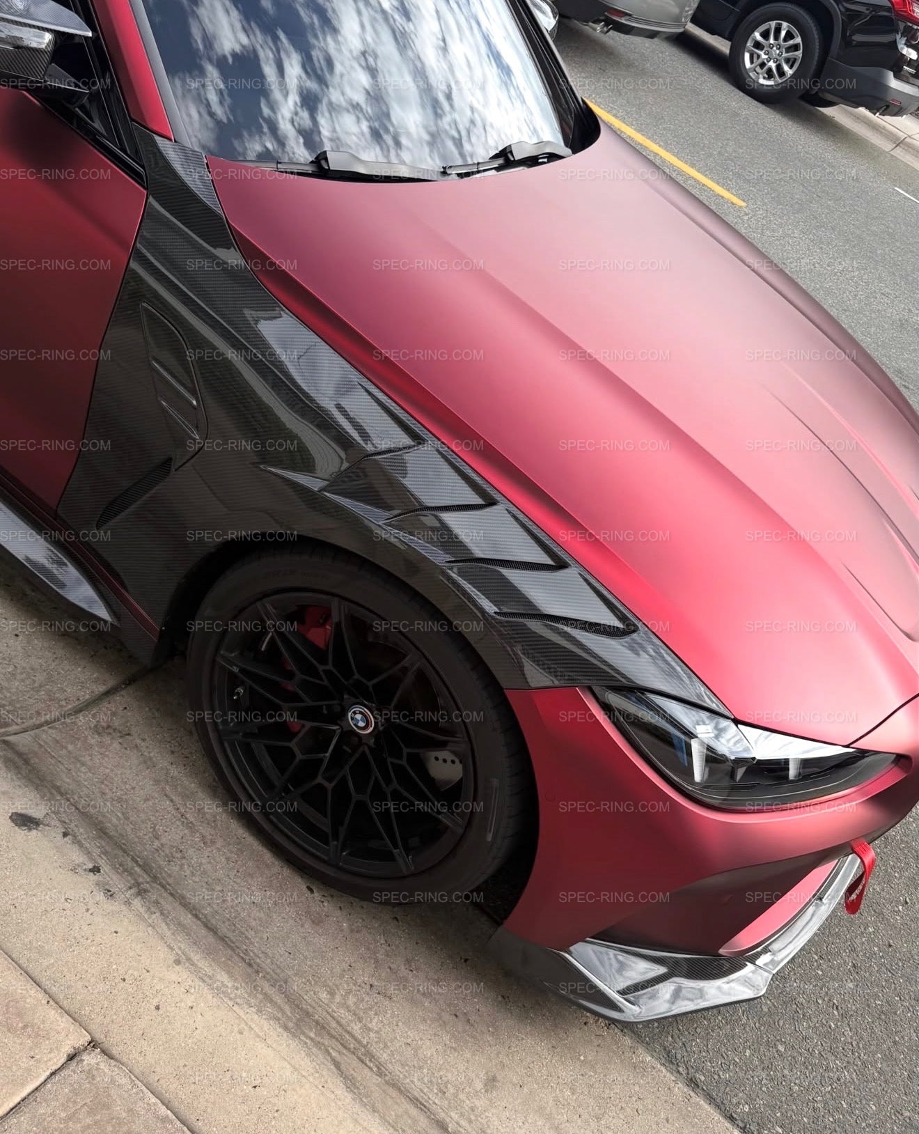 BMW G80 M3 G82 G83 M4 Big Vent GTR Style Full Dry Carbon Fenders