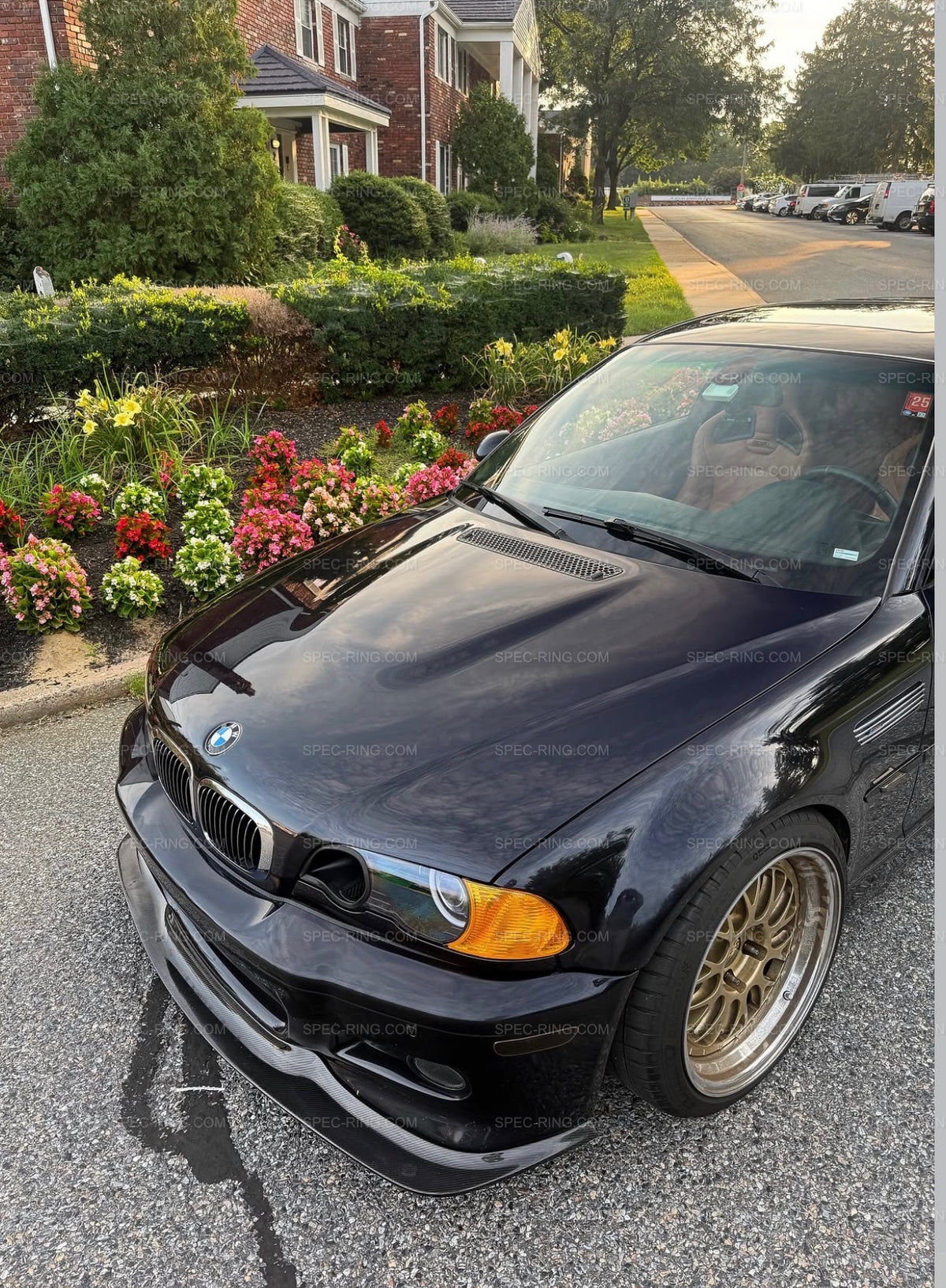 BMW E46 M3 GT4 Style Carbon Fiber Front Lip