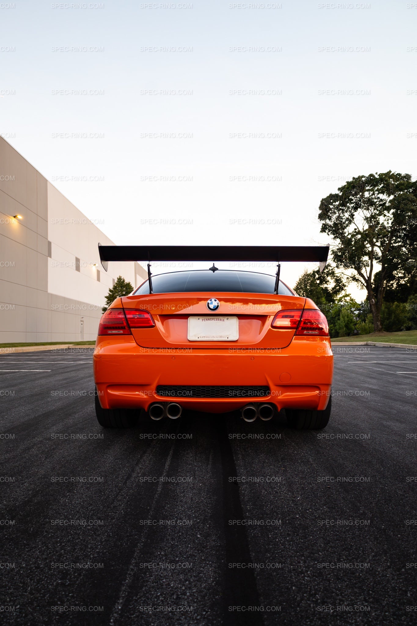 BMW M2 M3 M4 Pre-Preg Dry Carbon GT4 Wing
