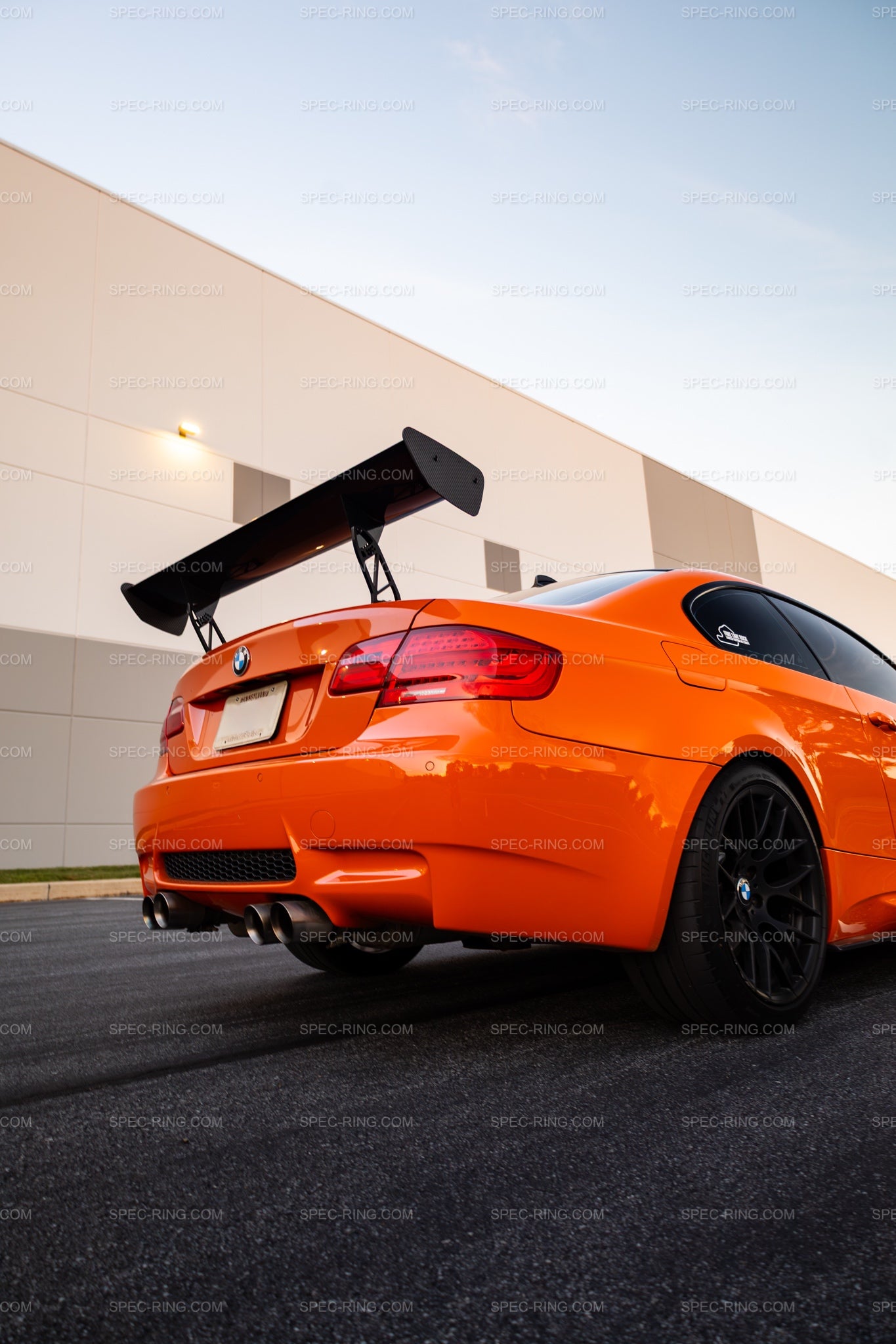 BMW M2 M3 M4 Pre-Preg Dry Carbon GT4 Wing
