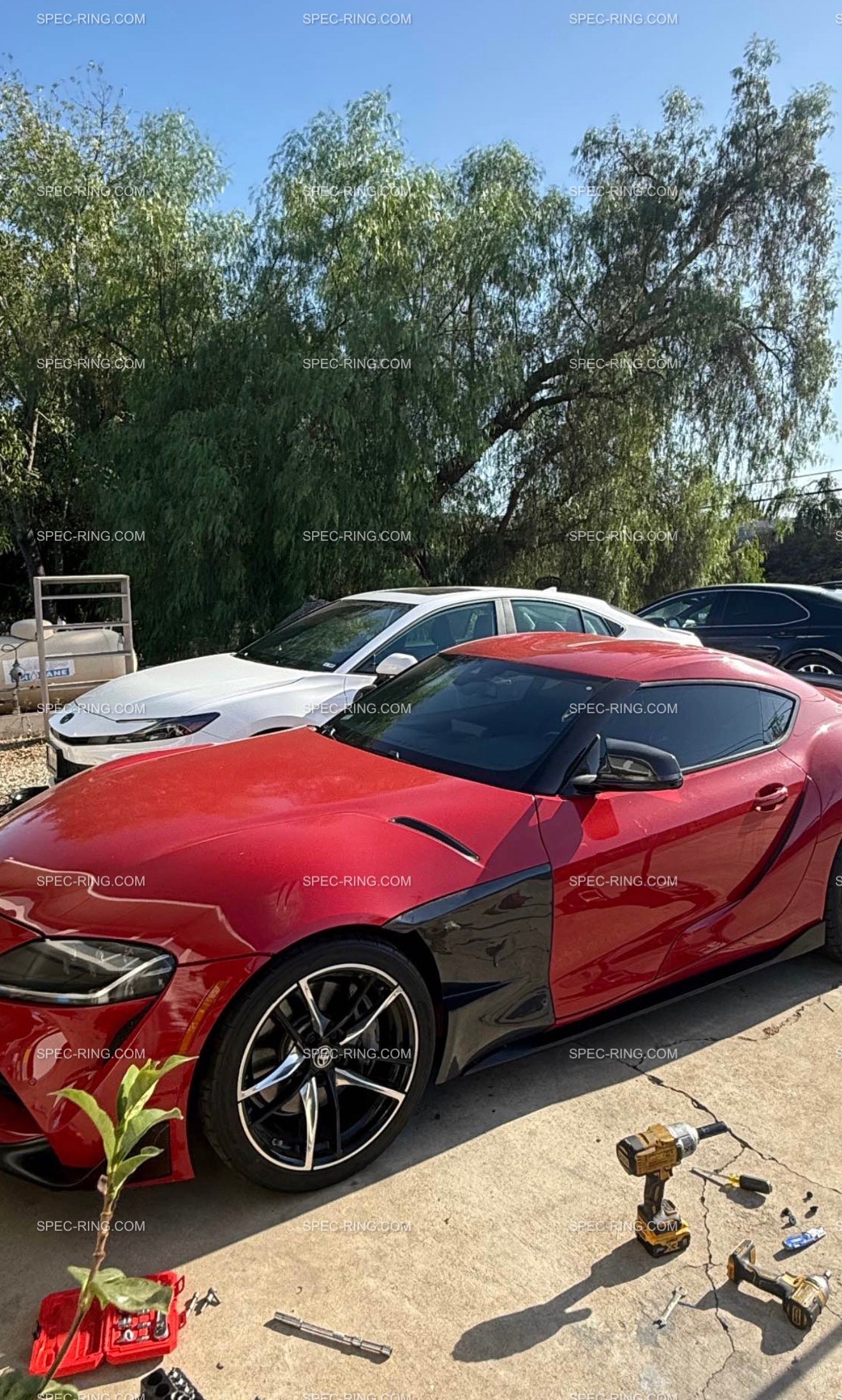 Toyota MK5 A90/A91 Supra EVS Style Carbon Fiber Fenders