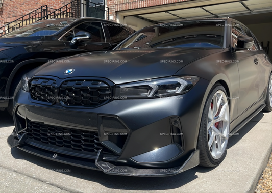 BMW G20 330i M340i AD STYLE CARBON FIBER Front Bumper Lip Kit