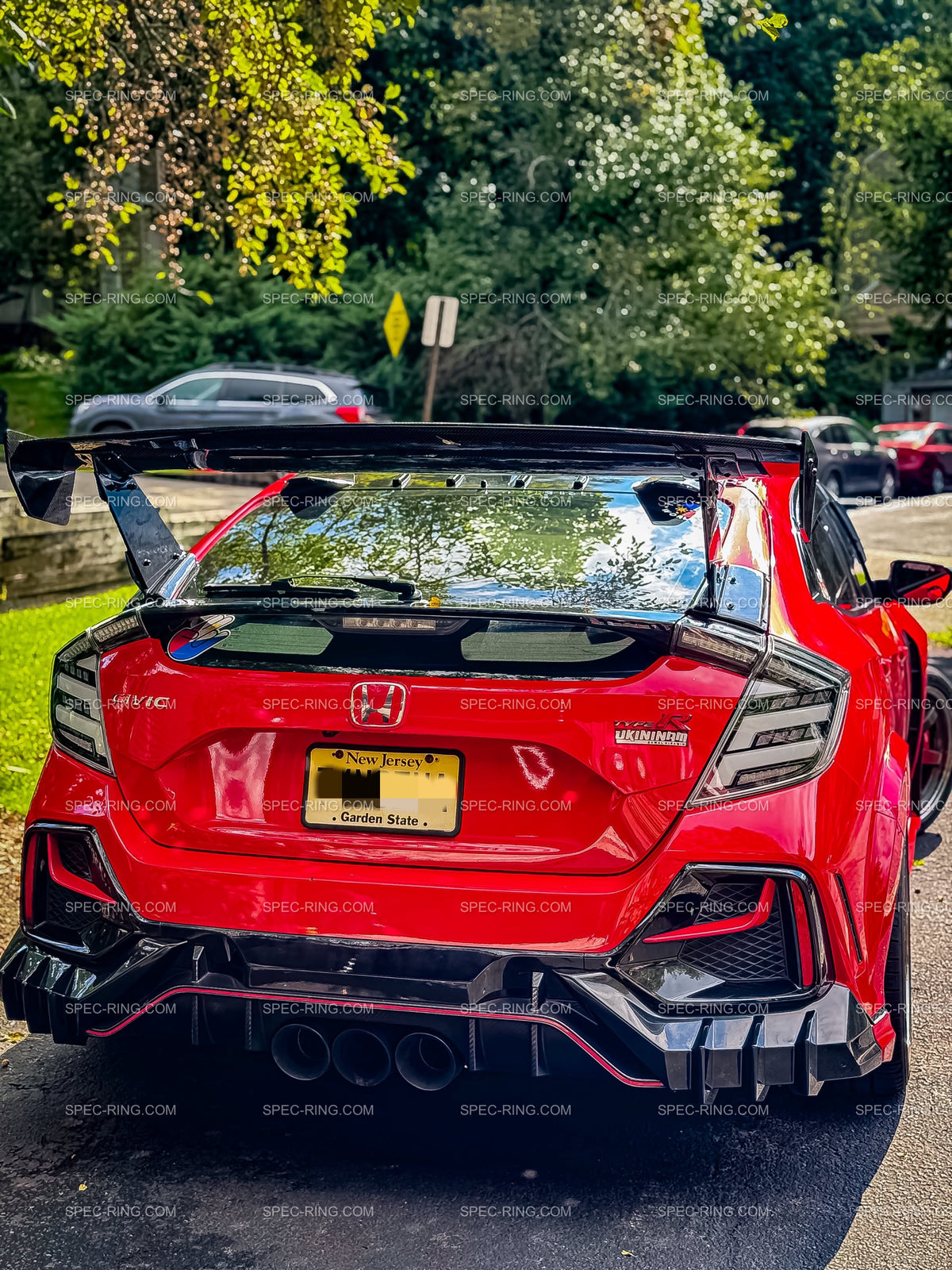 VARIS Style GT CARBON WING 1520mm for FK8 CIVIC TYPE-R