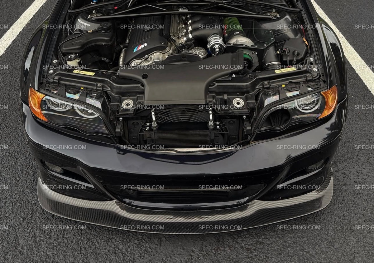 BMW E46 M3 GT4 Style Carbon Fiber Front Lip