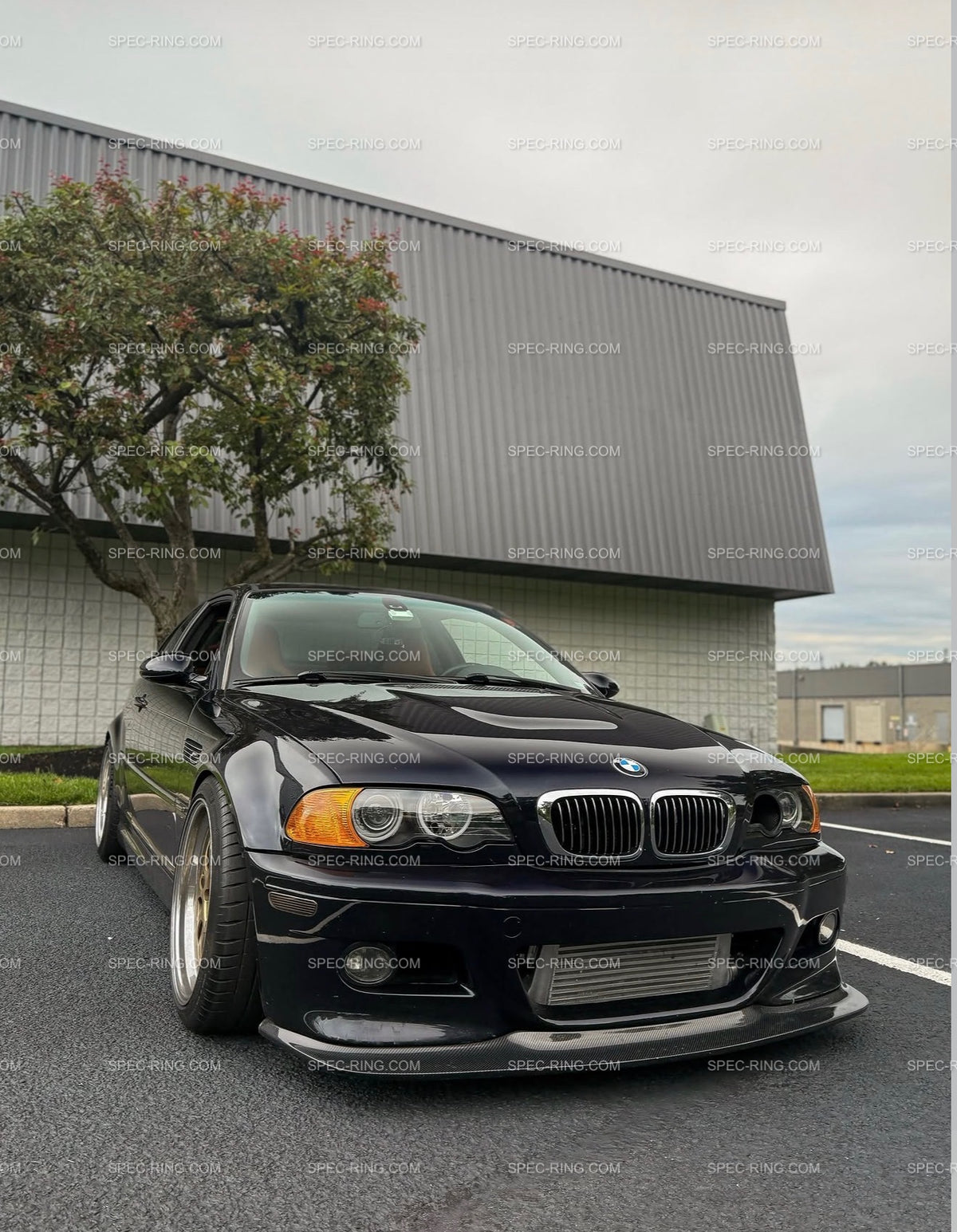 BMW E46 M3 GT4 Style Carbon Fiber Front Lip