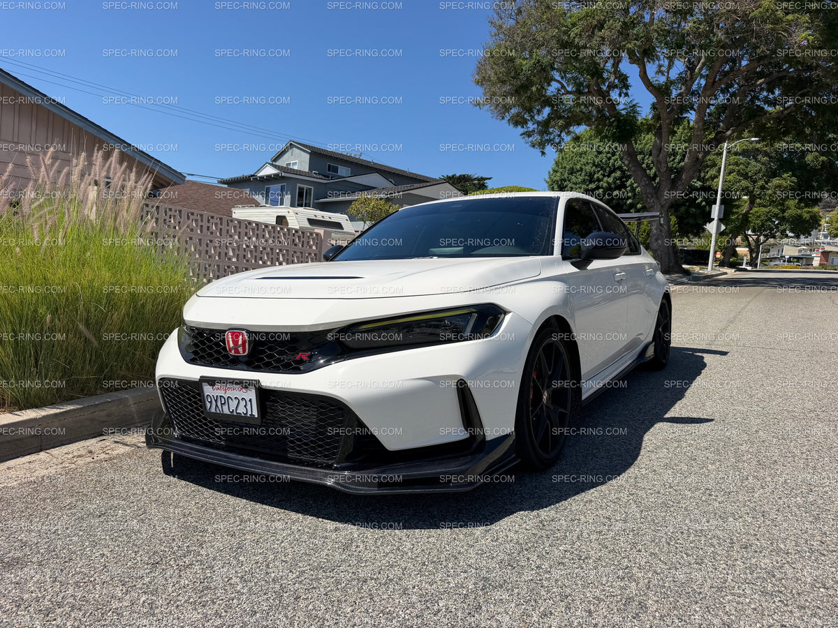 Honda Civic Type-R FL5 SPN Style Carbon Fiber Front Bumper Lip Splitter