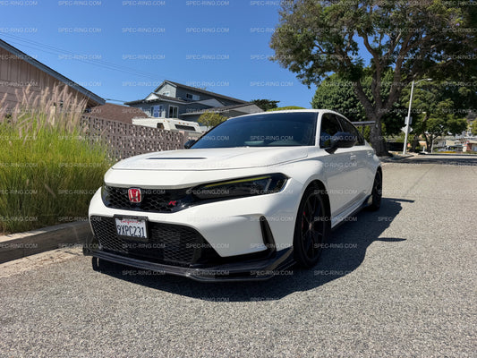 Honda Civic Type-R FL5 SPN Style Carbon Fiber Front Bumper Lip Splitter