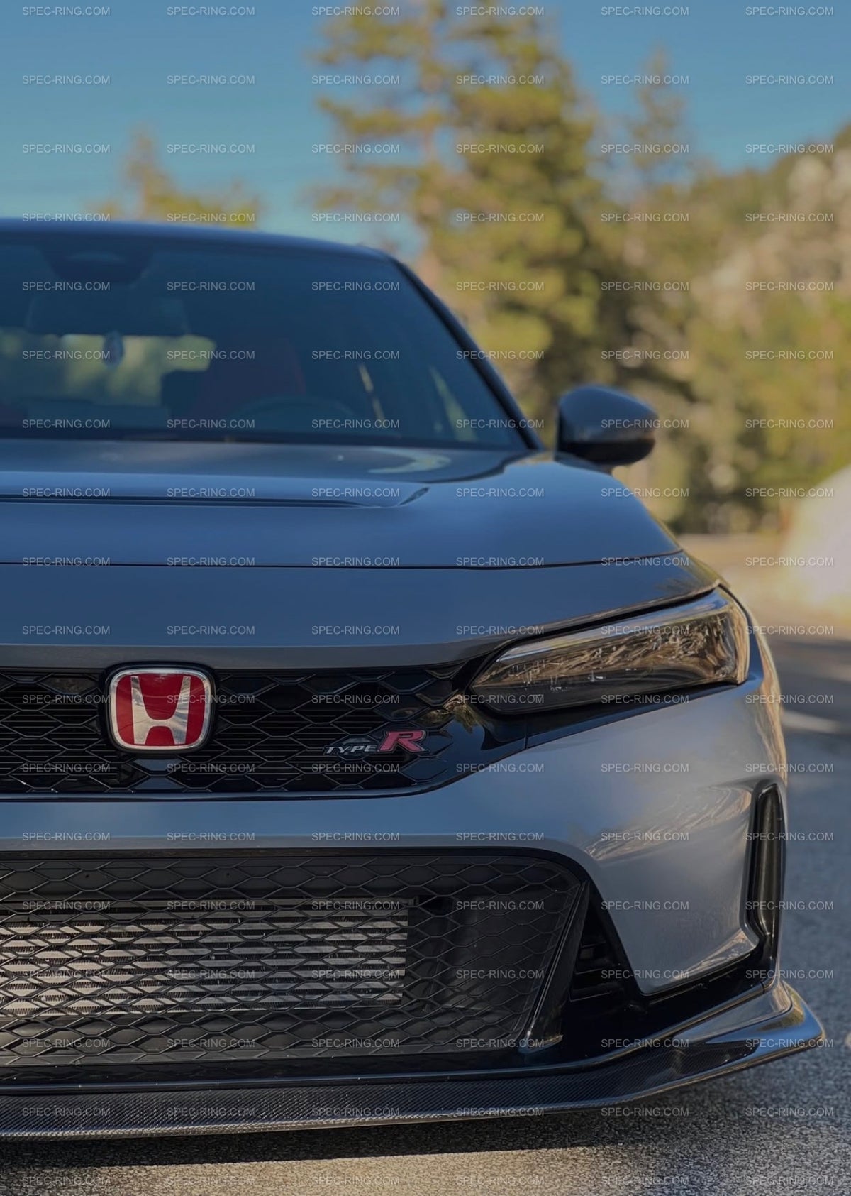 Honda FL5 Civic Type-R Varis Style Carbon Fiber Front Bumper Lip Splitter