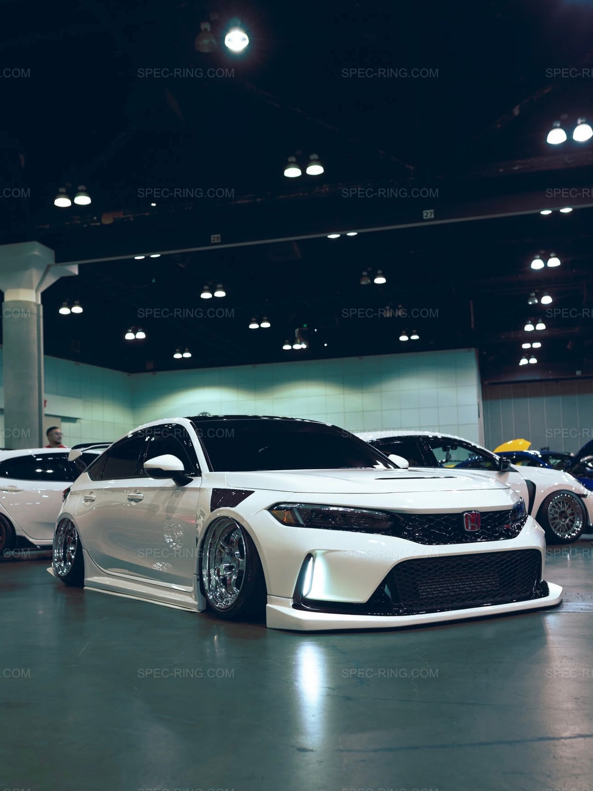 Paint Matched Honda Civic Type-R FL5 MU Style Front Lip Kit