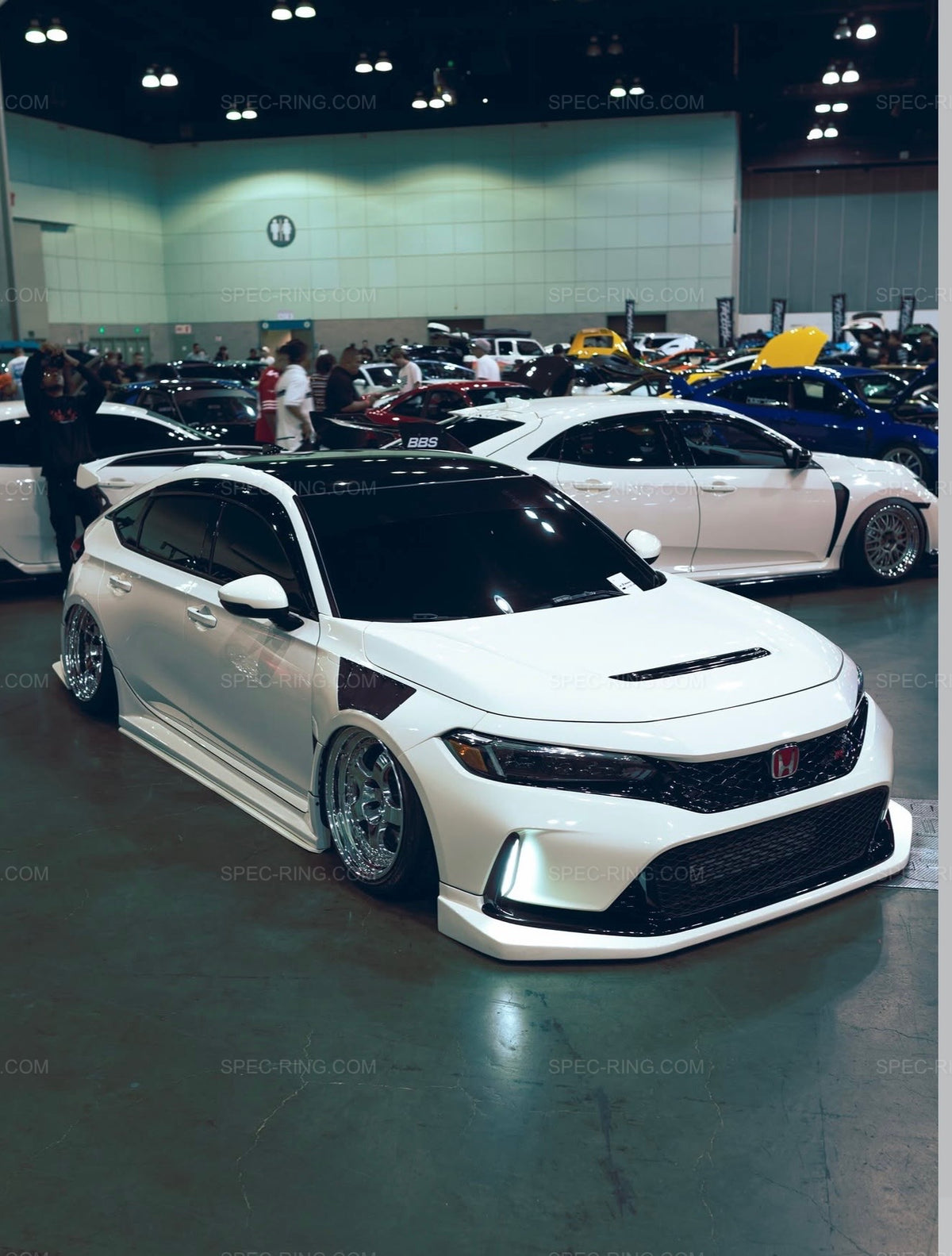 Paint Matched Honda Civic Type-R FL5 MU Style Front Lip Kit