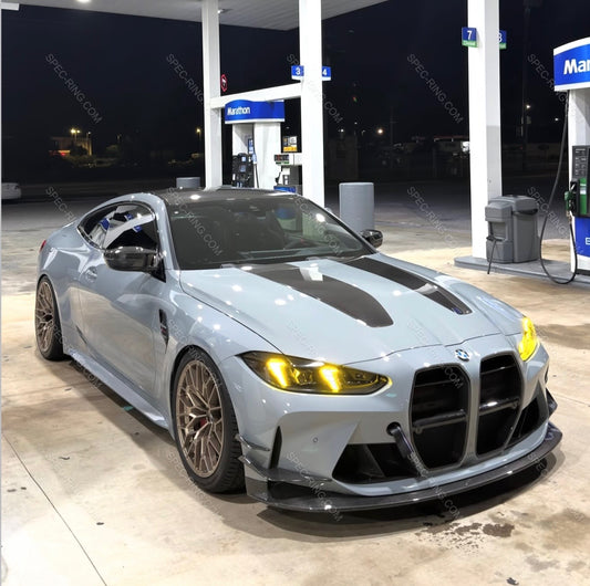 BMW G80 M3 G82 M4 RSC STYLE CARBON FIBER 1 Piece Front Lip