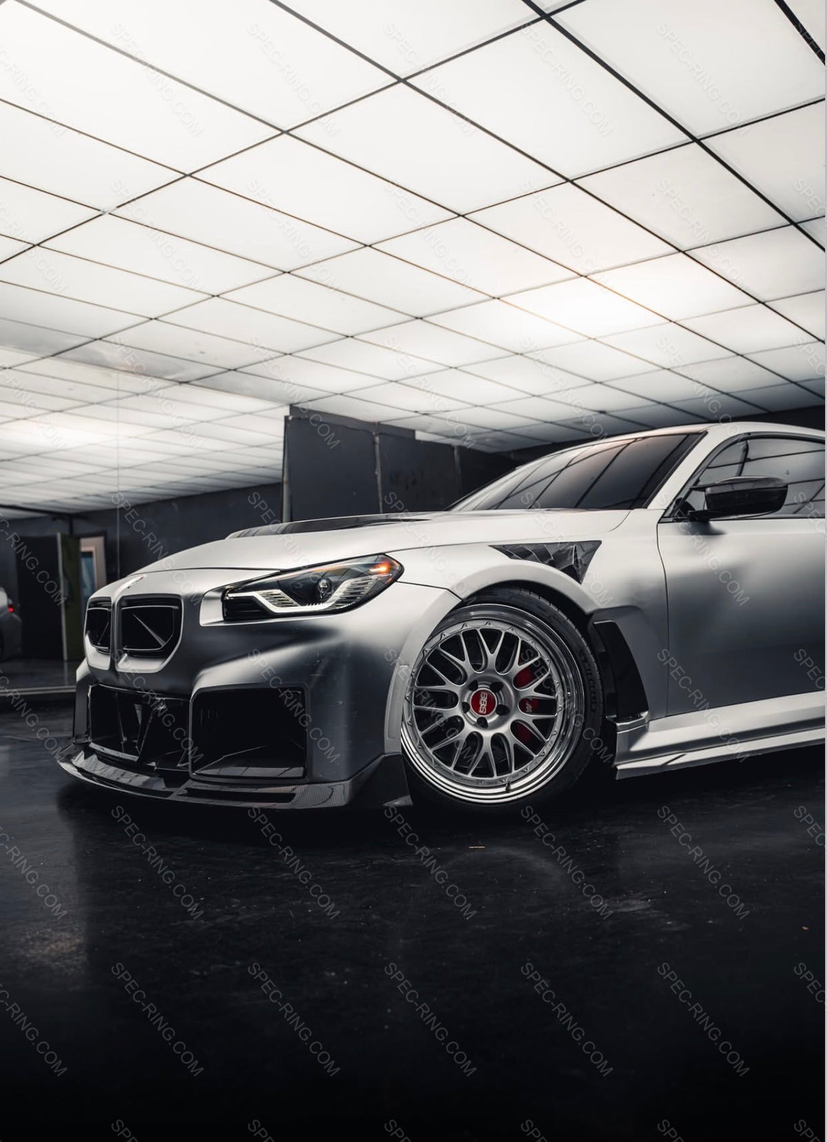 BMW G87 M2 V STYLE FULL CARBON 1 Pieces Front Lip