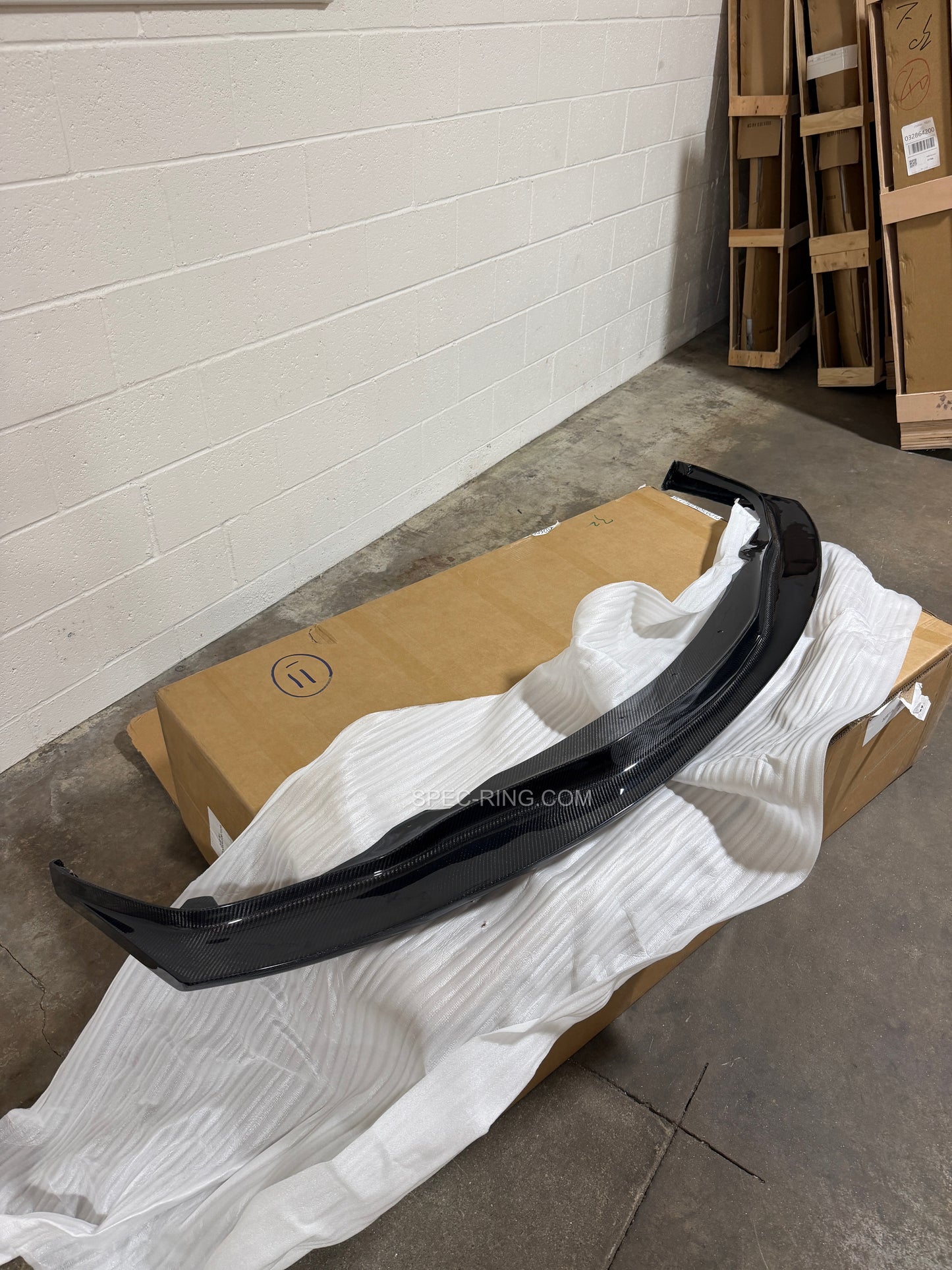 TOYOTA A90 A91 SUPRA GT4 STYLE CARBON FIBER Front Bumper Lip Kit