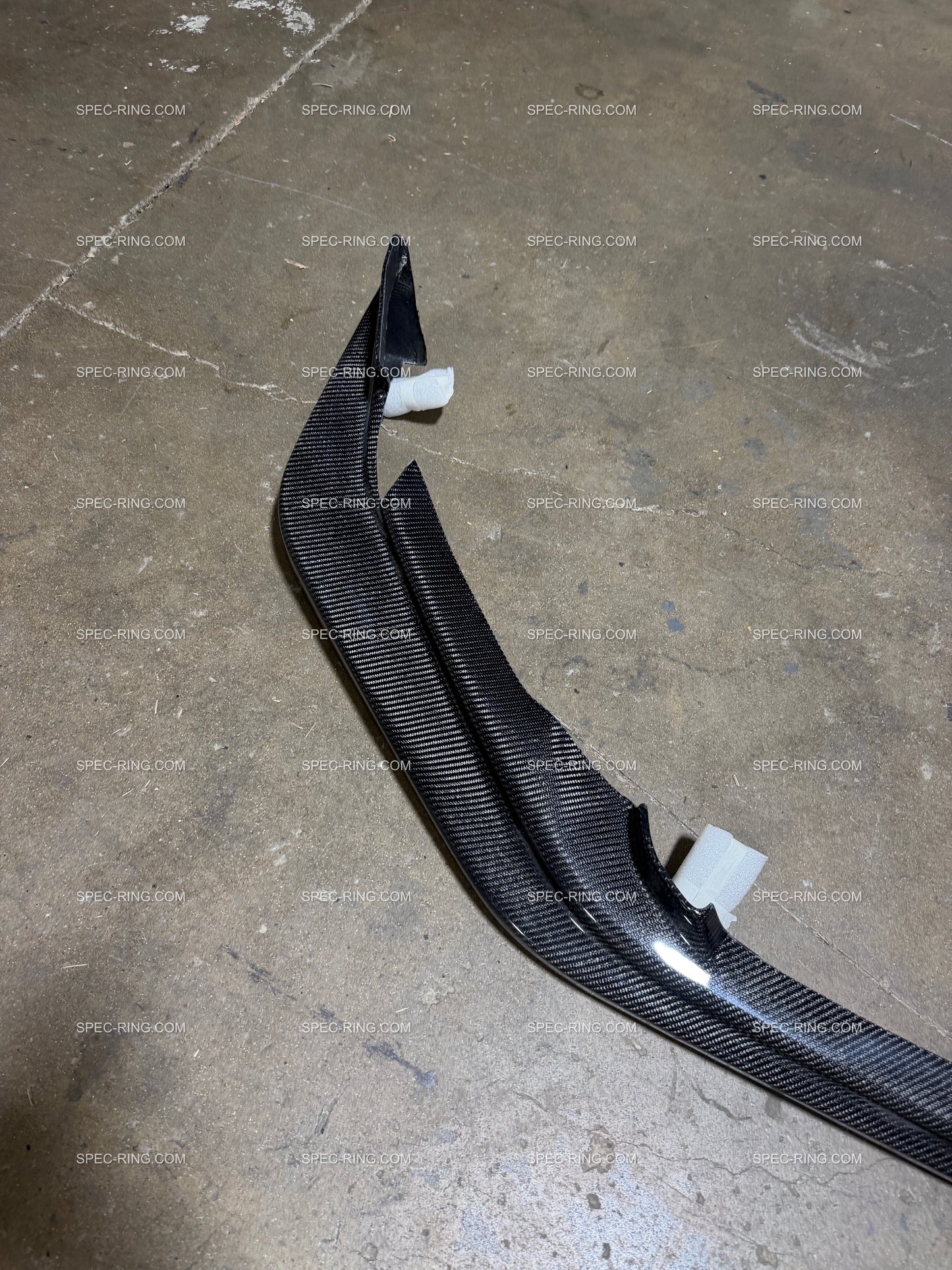 Honda Civic Type-R FL5 MU Style Carbon Fiber Front Bumper Lip Splitter