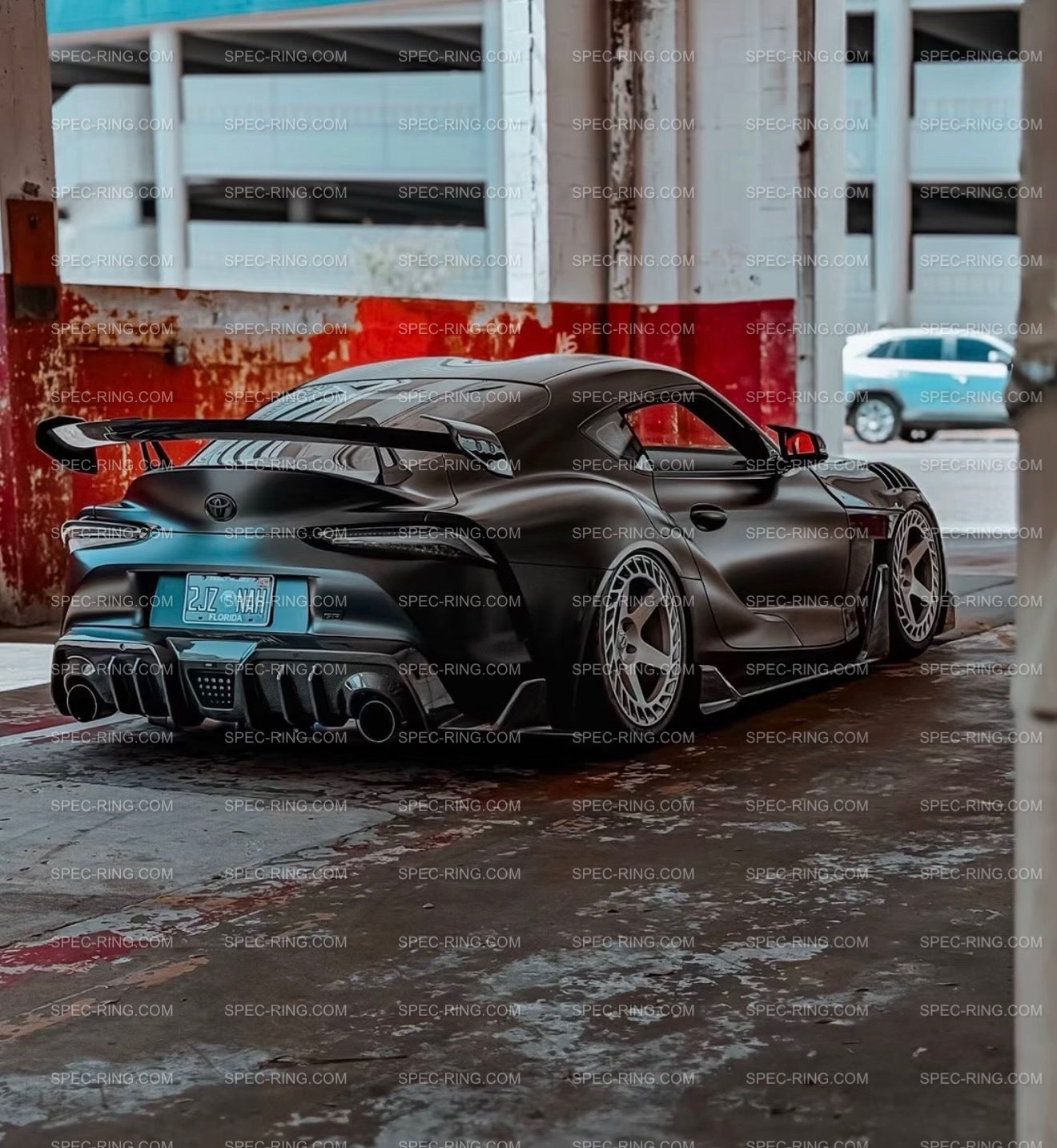 TOYOTA A90 A91 MK5 SUPRA AG STYLE CARBON FIBER Rear Bumper Diffuser