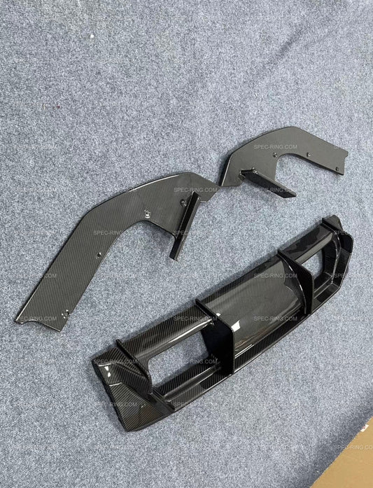 BMW G80 M3 G82 G83 M4 Future Design Style Dry Carbon Rear Diffuser