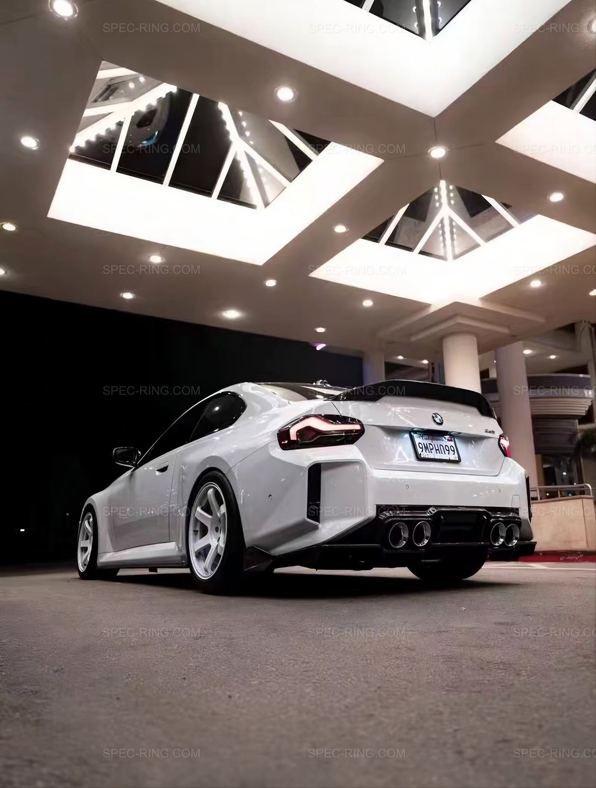 BMW G87 M2 G42 2-Series CT Style Carbon Fibre Rear Spoiler