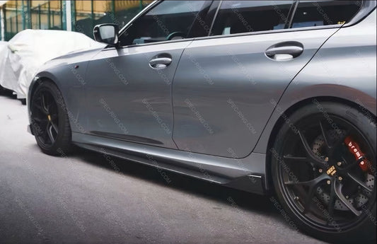 BMW G20 3-Series AD Style Carbon Fiber Side Skirt