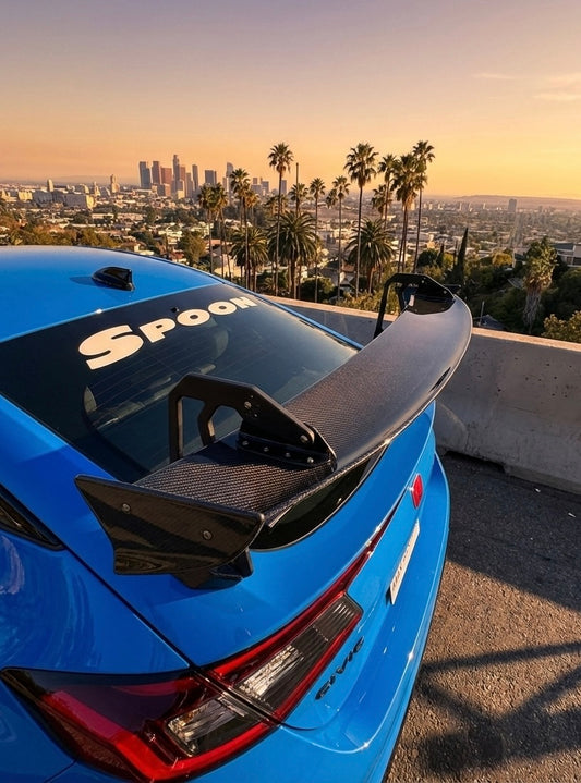 Spn Style CARBON WING for FL5 CIVIC TYPE-R