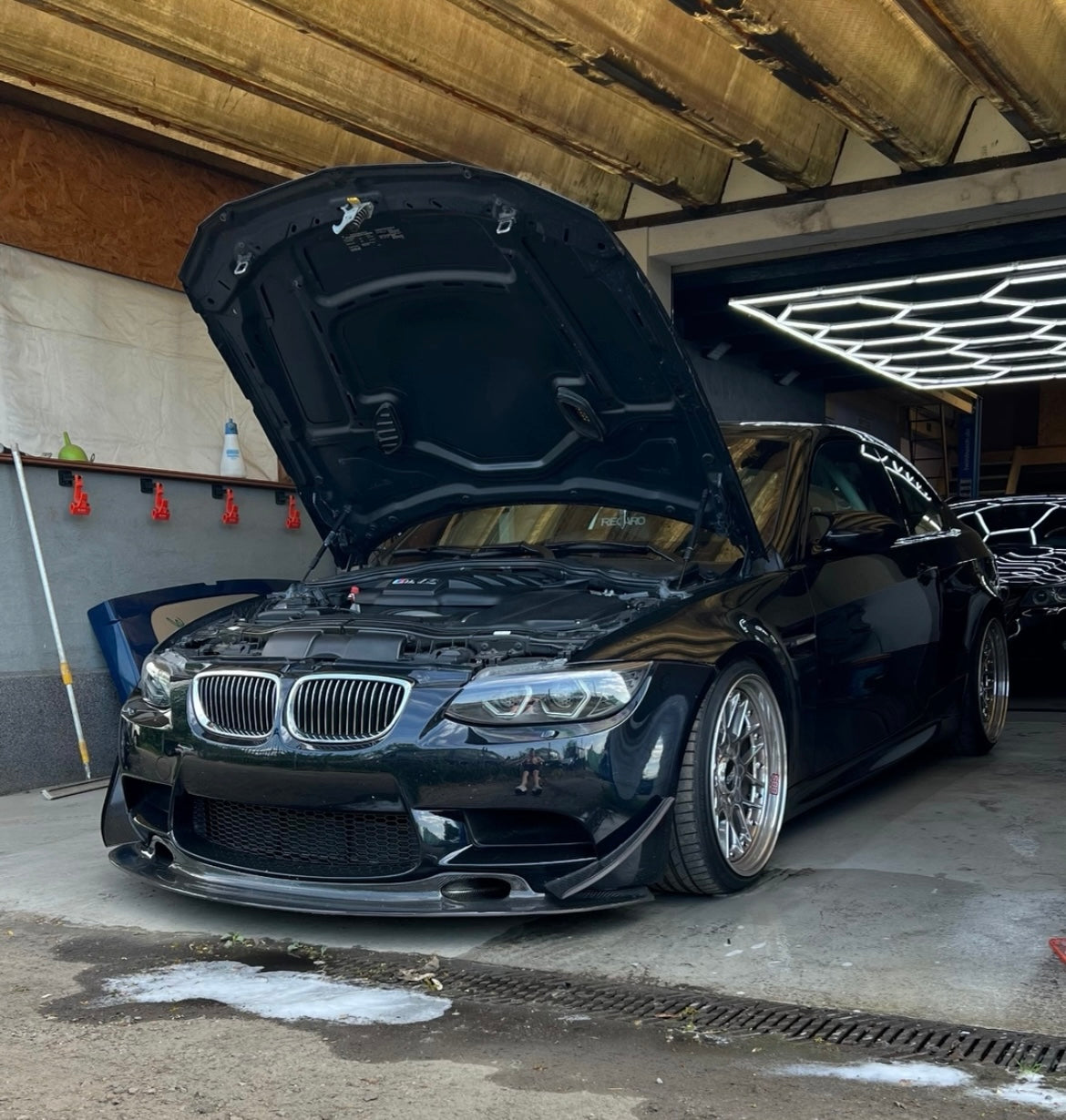 BMW E90 E92 E93 M3 GT4 Style GT4 Carbon Canards