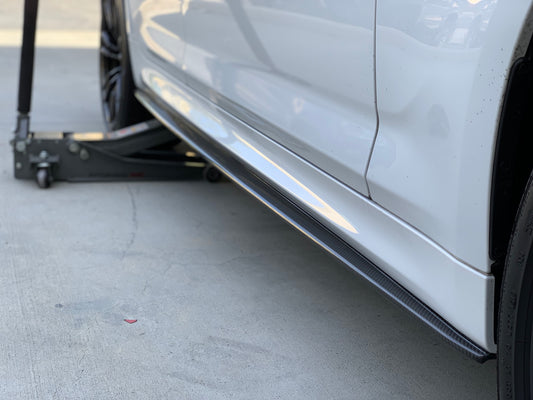 BMW F90 M5 M Performance Style Full Carbon Side Skirt Set