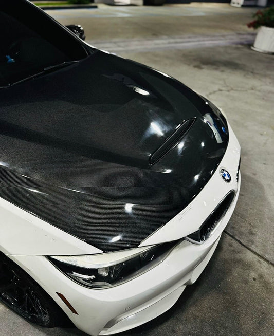 BMW F30 | F32 | F33 | F36 3-Series/4-Series GTS Style Carbon Hood