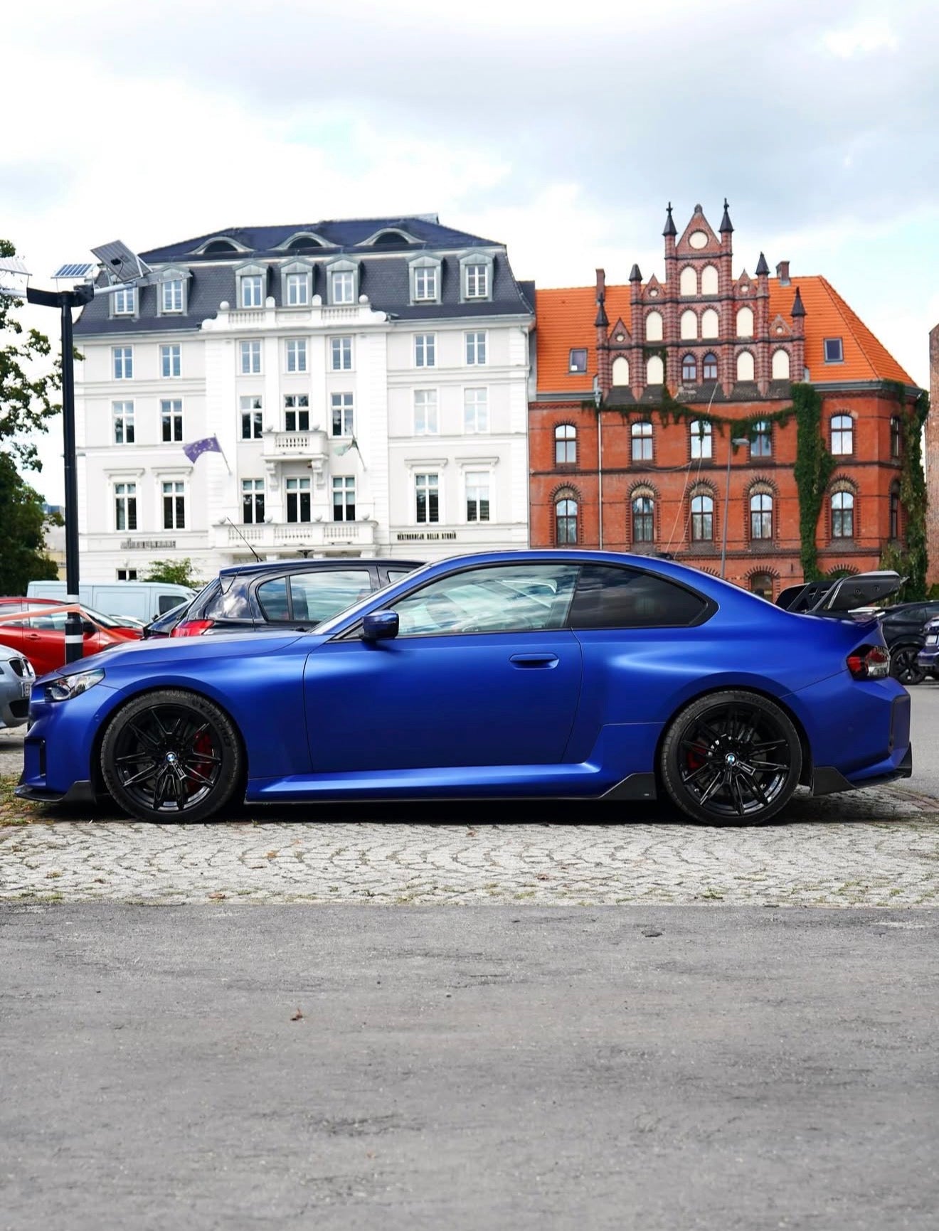 BMW G87 M2 AD STYLE DRY CARBON FIBER Side Skirt