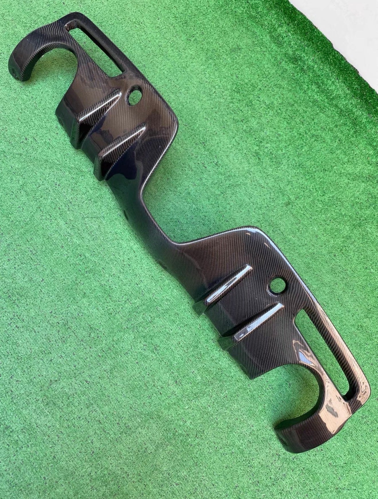 TOYOTA A90 A91 MK5 SUPRA AG STYLE CARBON FIBER Rear Bumper Diffuser