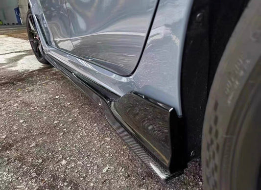 HONDA CIVIC TYPE-R FL5 MAXTON STYLE CARBON FIBER SIDE SKIRT SPLITTER