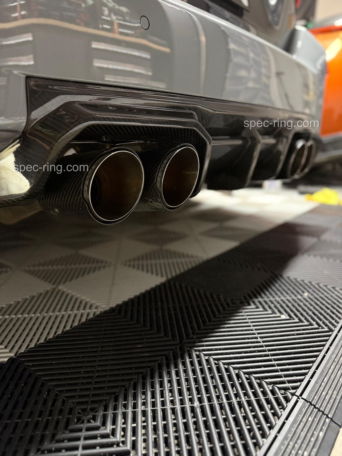 BMW G87 M2 CT Style Full Dry Carbon Rear Diffuser