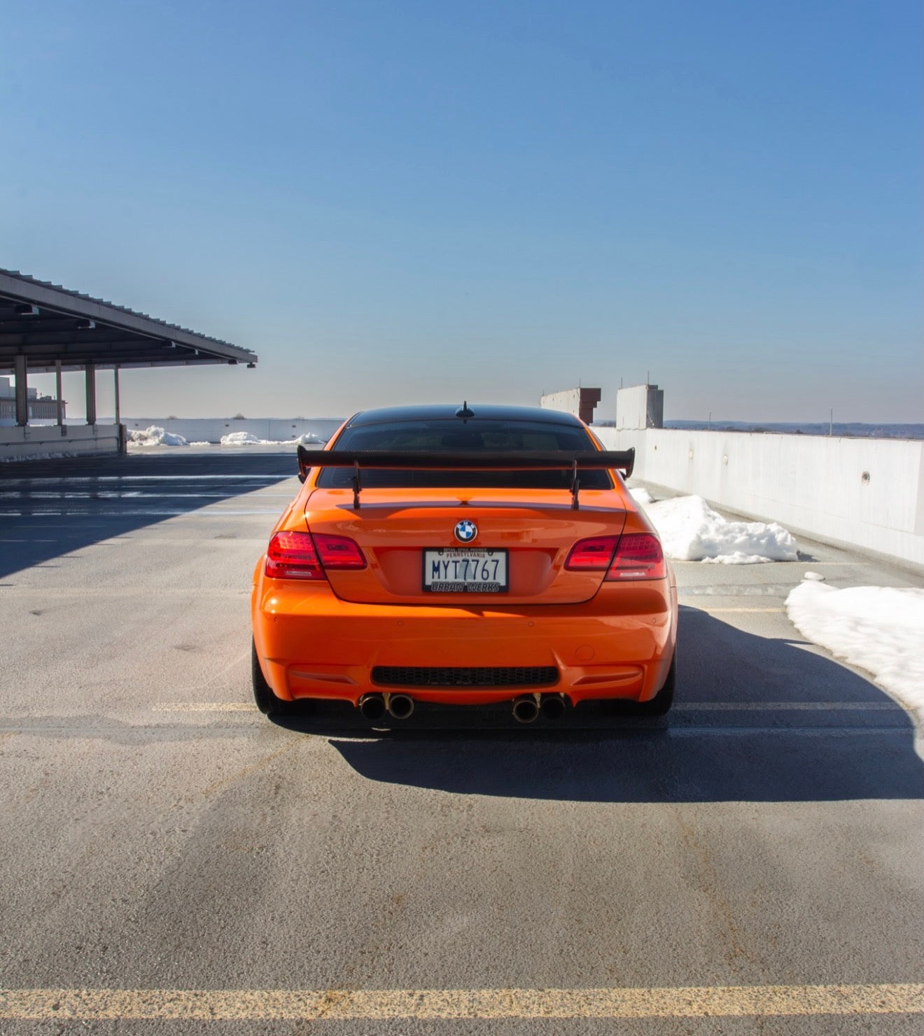 BMW E92 E90 M3 GTS Wing