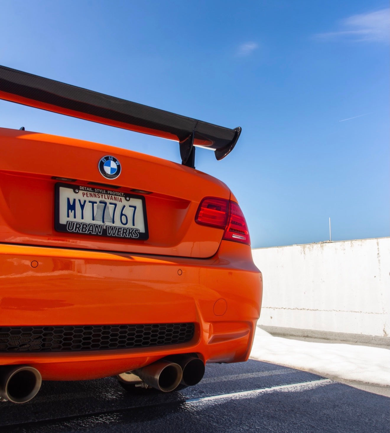 BMW E92 E90 M3 GTS Wing