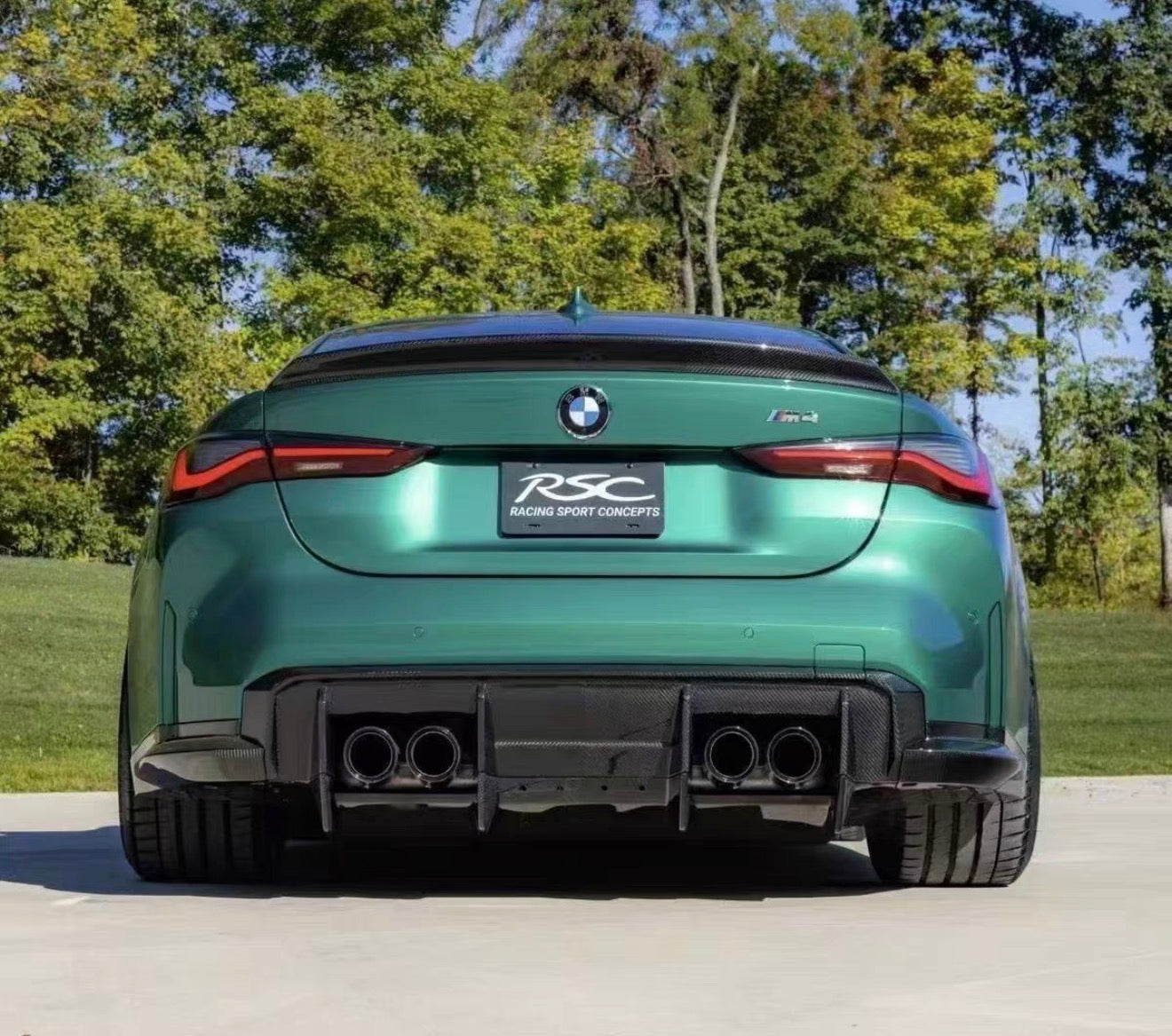 BMW G80 M3 G82 G83 M4 RSC Rear Diffuser UnderTray Kit