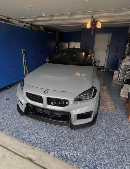 BMW G87 M2 AD STYLE DRY CARBON FIBER 3 Pieces Front Lip