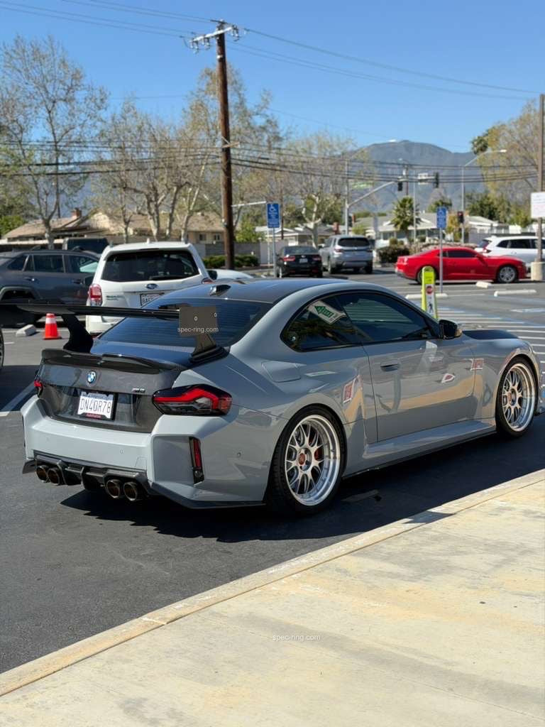 BMW G87 M2 Full Dry Carbon VX Style Swan Neck Wing