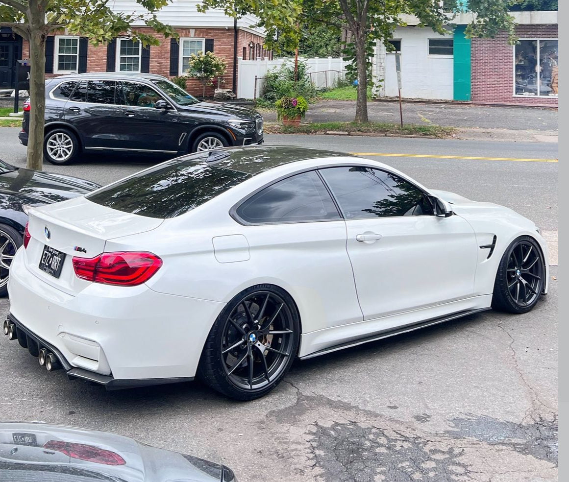 BMW F80 M3 F82 M4 M Performance Style Carbon Fiber Side Skirts